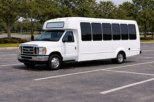 20-passenger minibus available for charter in Malibu, CA